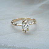 0.5ct Marquise Diamond Ilona Ring - Laurie Fleming Jewellery