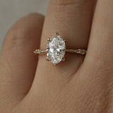 1ct Oval Diamond Ilona Ring - Laurie Fleming Jewellery