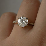 2ct round brilliant cut Diamond Ilona Ring - Laurie Fleming Jewellery
