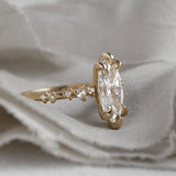 Nereid Ring ft. 1.06ct Marquise Cut Diamond - Laurie Fleming Jewellery