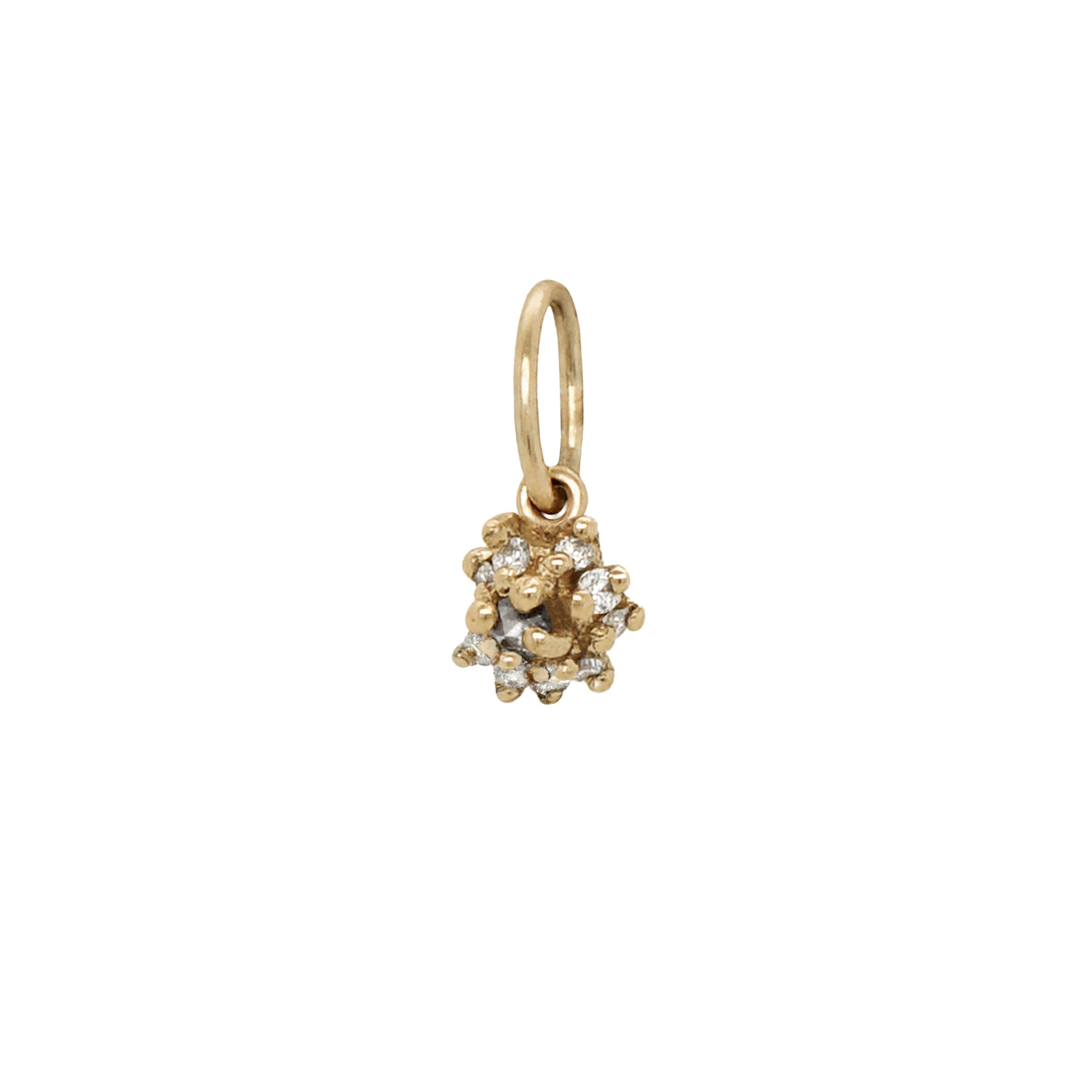 Anemone Flower Charm - Laurie Fleming Jewellery