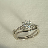 Brilliant Daphne Ring, Undine Band - Laurie Fleming Jewellery