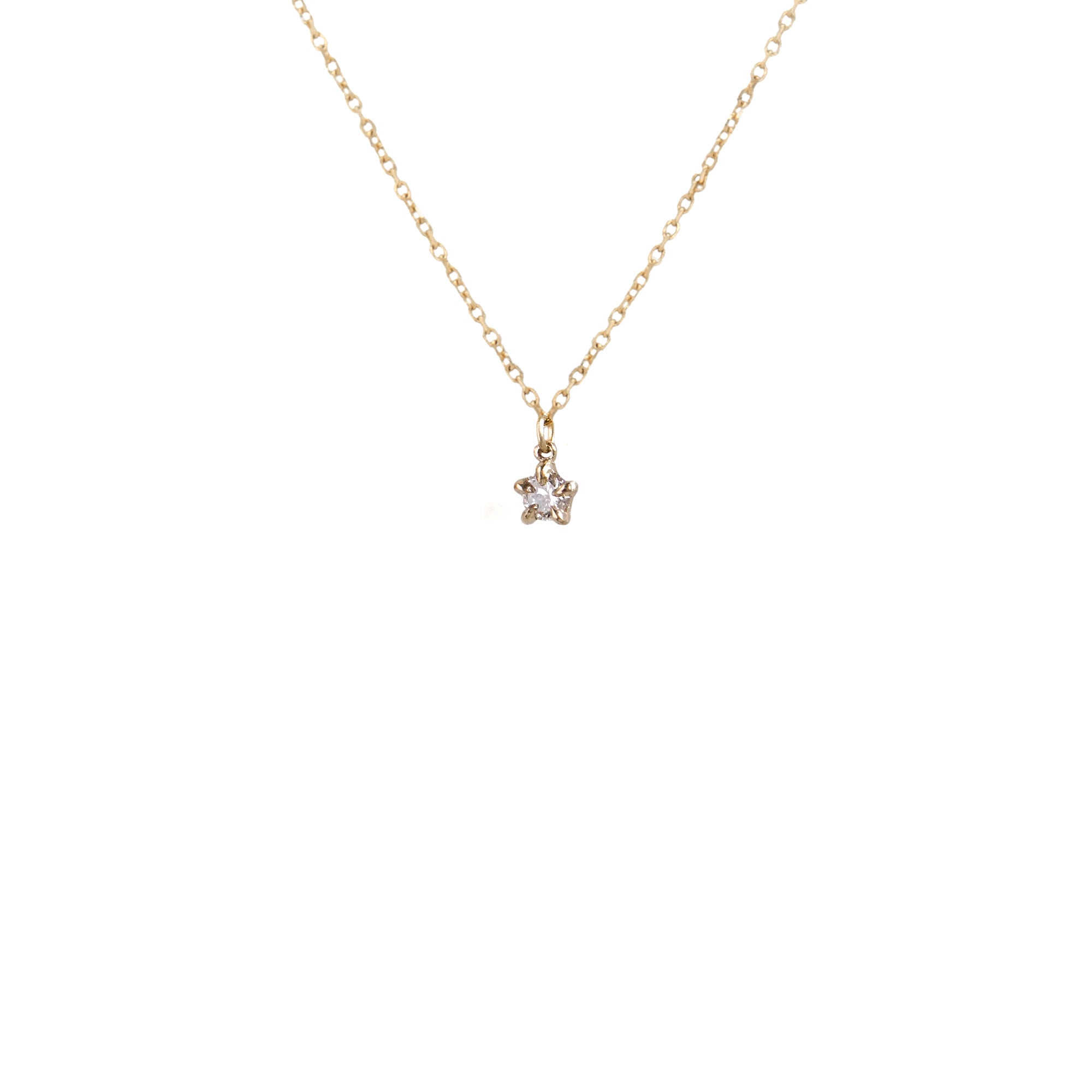 Brilliant Diamond Moondew Necklace - Laurie Fleming Jewellery