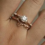 Brilliant Daphne Ring, Evening Fleur Ring - Laurie Fleming Jewellery