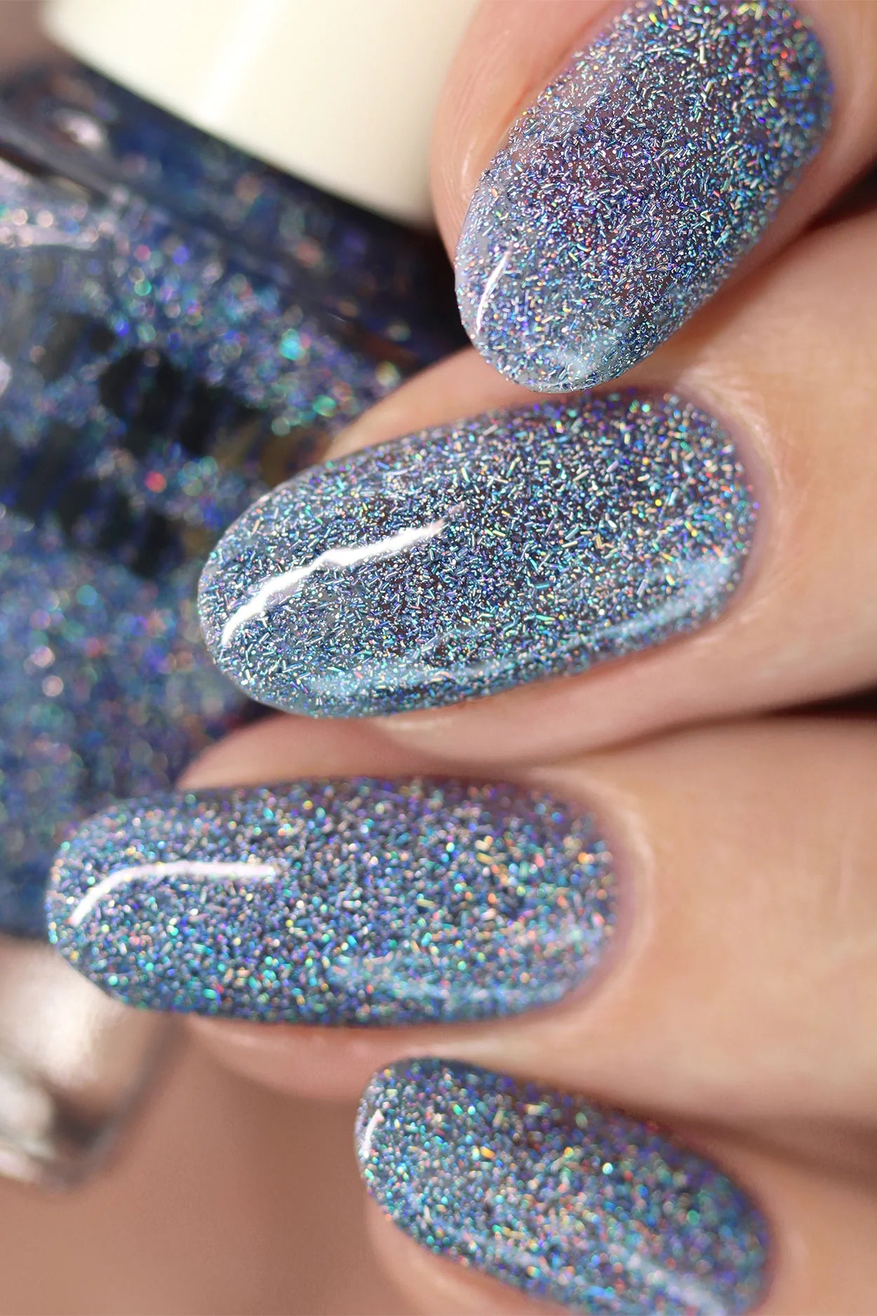 Cirque Colors Aquamarine Holographic Nail Polish - Laurie Fleming Jewellery