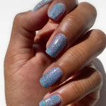 Cirque Colors Aquamarine Holographic Nail Polish - Laurie Fleming Jewellery