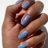 Cirque Colors Aquamarine Holographic Nail Polish - Laurie Fleming Jewellery