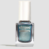 Cirque Colors Monolith multichrome silver blue purple nail polish - Laurie Fleming Jewellery