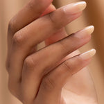Cirque Colors Organza sheer pale peach nail polish - Laurie Fleming Jewellery