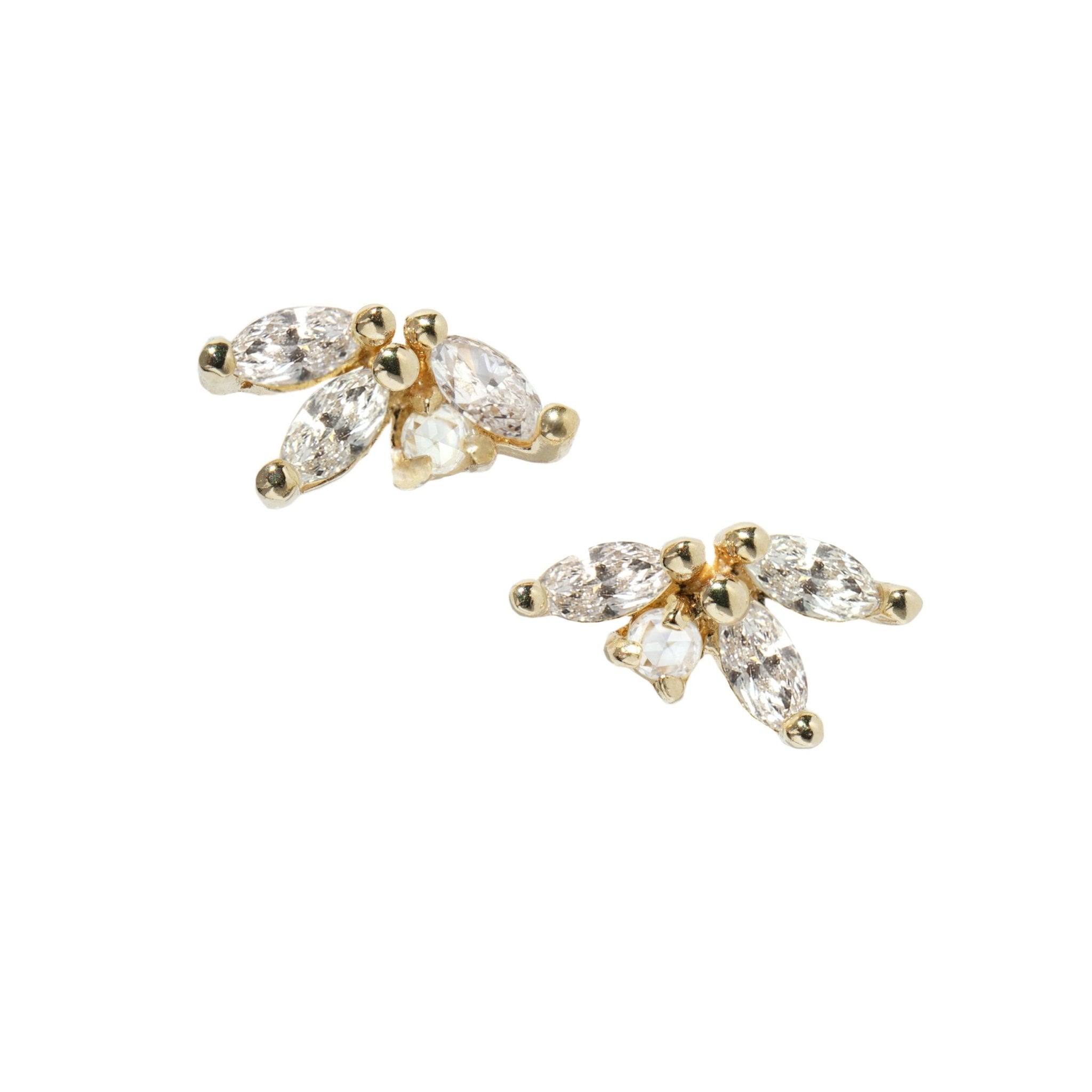 Diamond Anais Earrings, Supreme - Laurie Fleming Jewellery