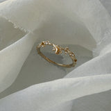 Diamond Evening Fleur Ring