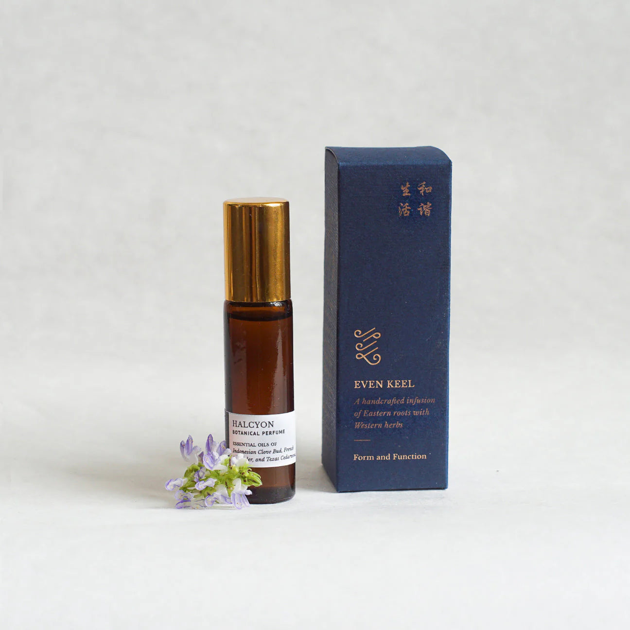 Even Keel Halcyon Natural Botanical Perfume Oil - Laurie Fleming Jewellery