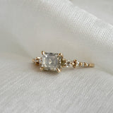 1.03ct Grey Diamond Cyndra Ring, Supreme - Laurie Fleming Jewellery