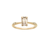 Emerald Cut Sapphire Ilona Ring