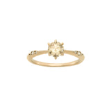 Rose Cut Sapphire Ilona Ring