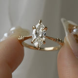 Marquise Cut Diamond Ilona Ring - Laurie Fleming Jewellery