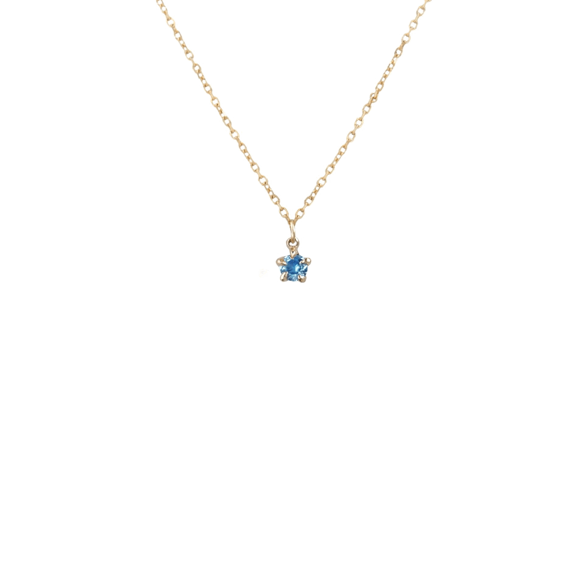 Moondew Necklace with Alternate Stone Options - Laurie Fleming Jewellery