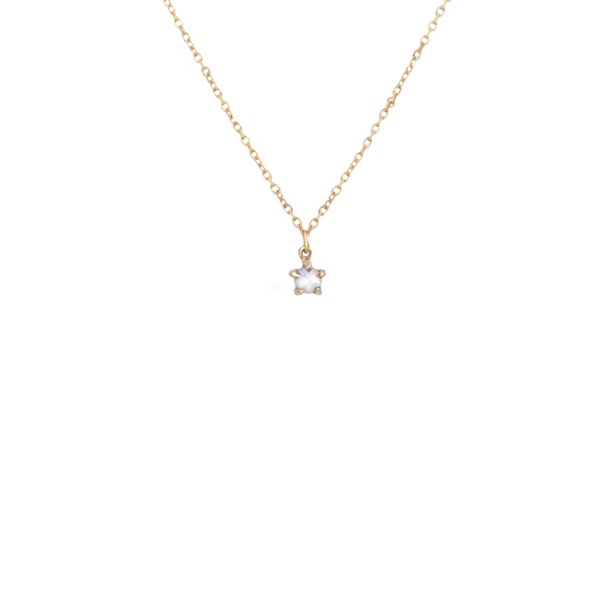 Mother of Pearl Moondew Necklace - Laurie Fleming Jewellery