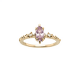 Marquise Cut Sapphire Nereid Ring