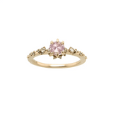 Rose Cut Sapphire Nereid Ring
