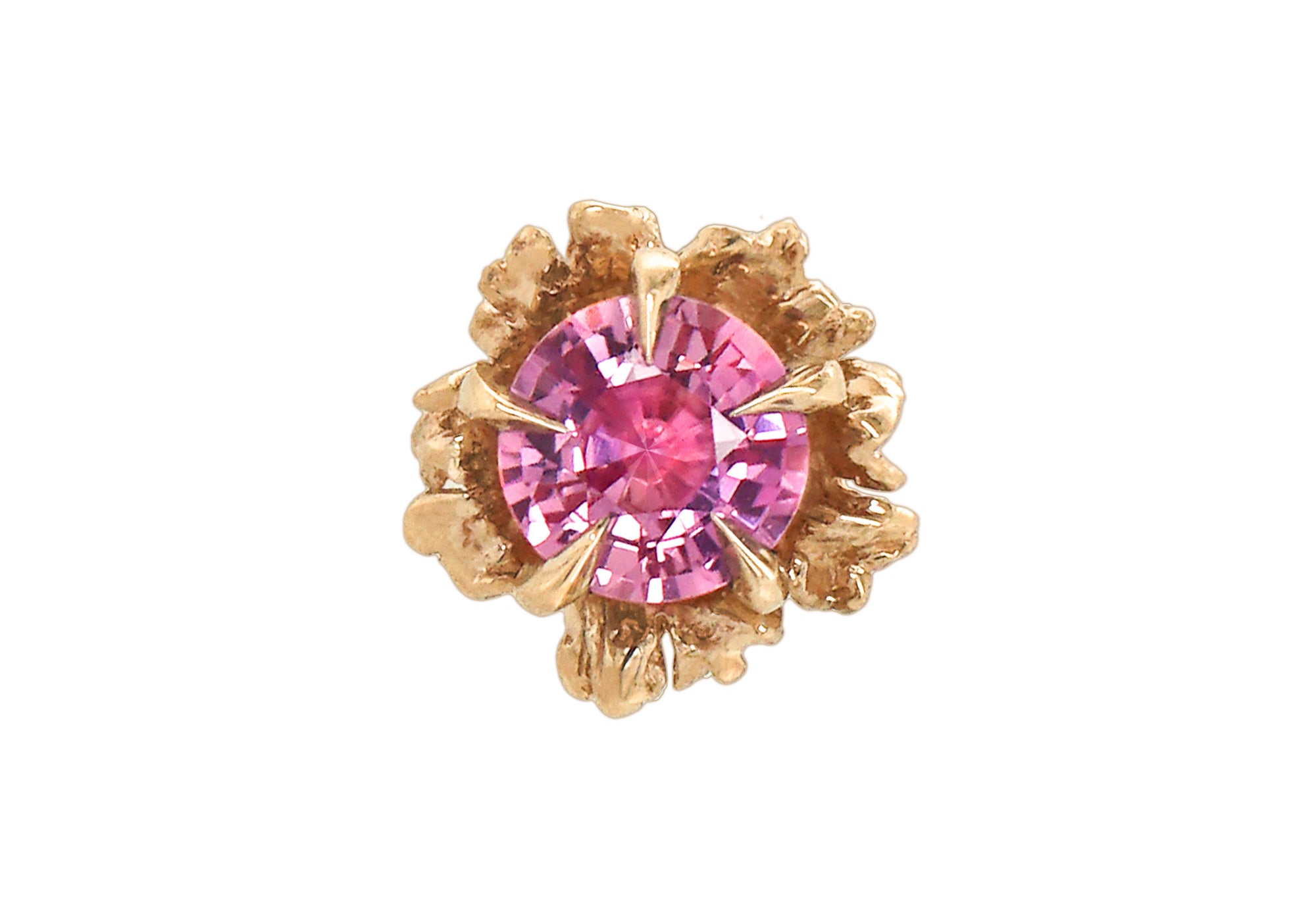 Pink Sapphire Primrose - Laurie Fleming Jewellery