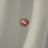 Pink Sapphire Primrose Flower - Laurie Fleming Jewellery