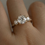 Lab Grown Diamond Wild Iris Ring - Laurie Fleming Jewellery