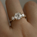 Lab Grown Diamond Wild Iris Ring - Laurie Fleming Jewellery
