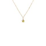 Yellow Sapphire Moondew Necklace - Laurie Fleming Jewellery