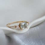 1.03ct Grey Diamond Cyndra Ring, Supreme - Laurie Fleming Jewellery