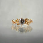 1.42ct Taupe Sapphire Asrai Garden Ring - Laurie Fleming Jewellery