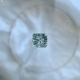 0.63ct Pastel Blue Square Starbrite™ Montana Sapphire