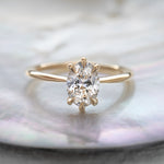 1ct Oval Diamond Aurelia Ring - Laurie Fleming Jewellery