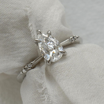 1ct Pear Diamond Ilona Ring - Laurie Fleming Jewellery