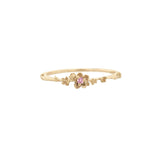 Pink Sapphire Buttercup Ring