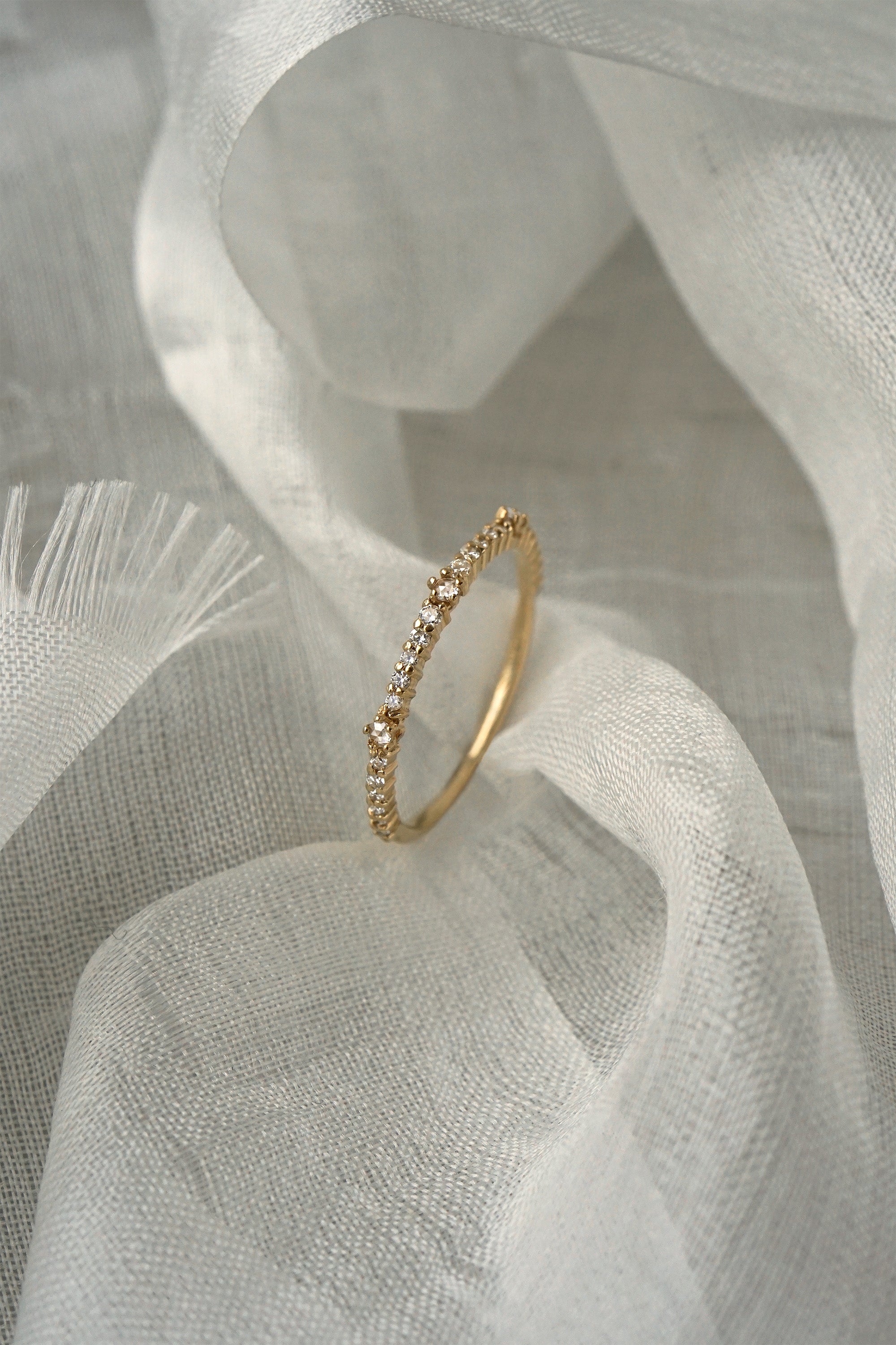 Aisling Diamond Circlet Band - Laurie Fleming Jewellery