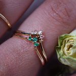 Atalanta Ring, Emerald Aika - Laurie Fleming Jewellery