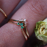 Atalanta Ring, Emerald Aika - Laurie Fleming Jewellery