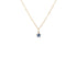 Teal Sapphire Moondew Necklace - Laurie Fleming Jewellery