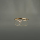 Brilliant Pear Diamond Aika Ring - Laurie Fleming Jewellery