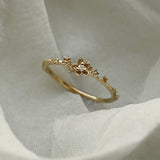 Diamond Buttercup Ring - Laurie Fleming Jewellery