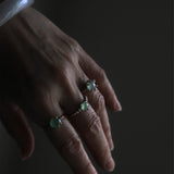 Jade Mist Daphne Ring