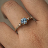 Pastel Blue Montana Sapphire Nereid Ring