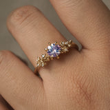 Lilac Sapphire Asrai Garden Ring