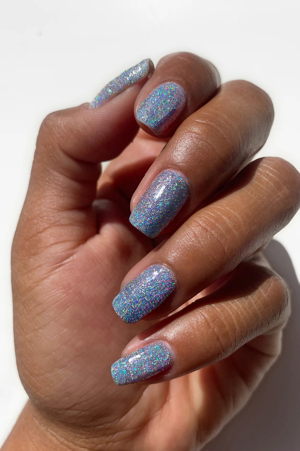 Cirque Colors Aquamarine Holographic Nail Polish - Laurie Fleming Jewellery