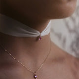 Spun Silk Choker