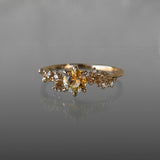 Marigold Kaleidoscope Sapphire Asrai Garden Ring