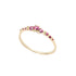 Deep Pink Sapphire Cyndra Ring - Laurie Fleming Jewellery