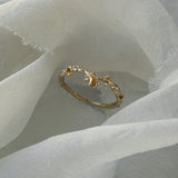 Diamond Evening Fleur Ring - Laurie Fleming Jewellery