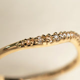 Diamond Scale Undine Band - Laurie Fleming Jewellery